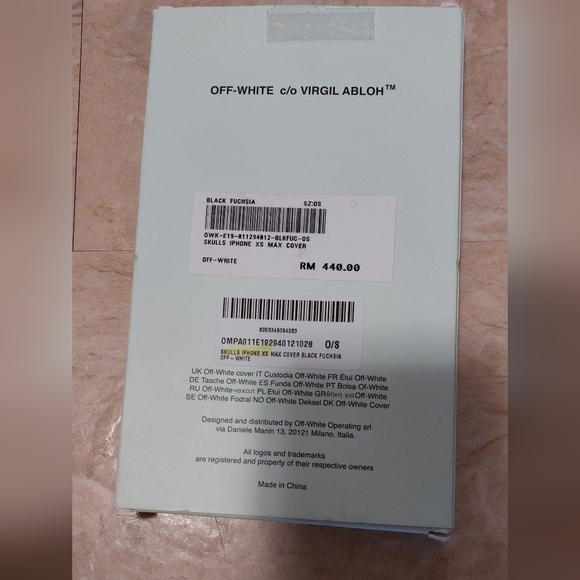 Off-white original iPhone  XS case nwt - Picture 2 of 3